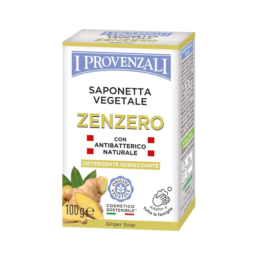 Растительное мыло I Provenzali с имбирем 100 г
Растительное мыло I Provenzali с имбирем 100 г