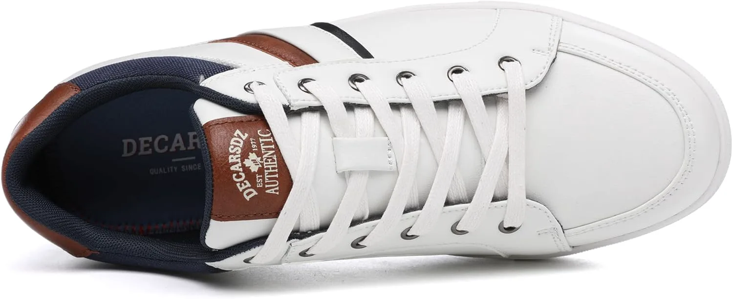 Мужские повседневные туфли DECARSDZ, удобные шнурованные модные сникерсы для скейтборда, белый
Мужские повседневные туфли DECARSDZ, удобные шнурованные модные сникерсы для скейтборда, белый