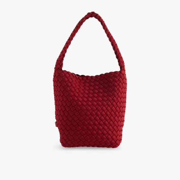 Сумка-тоут Naghedi Номад маленькая плетеная, красный
Сумка-тоут Naghedi Номад маленькая плетеная, красный
