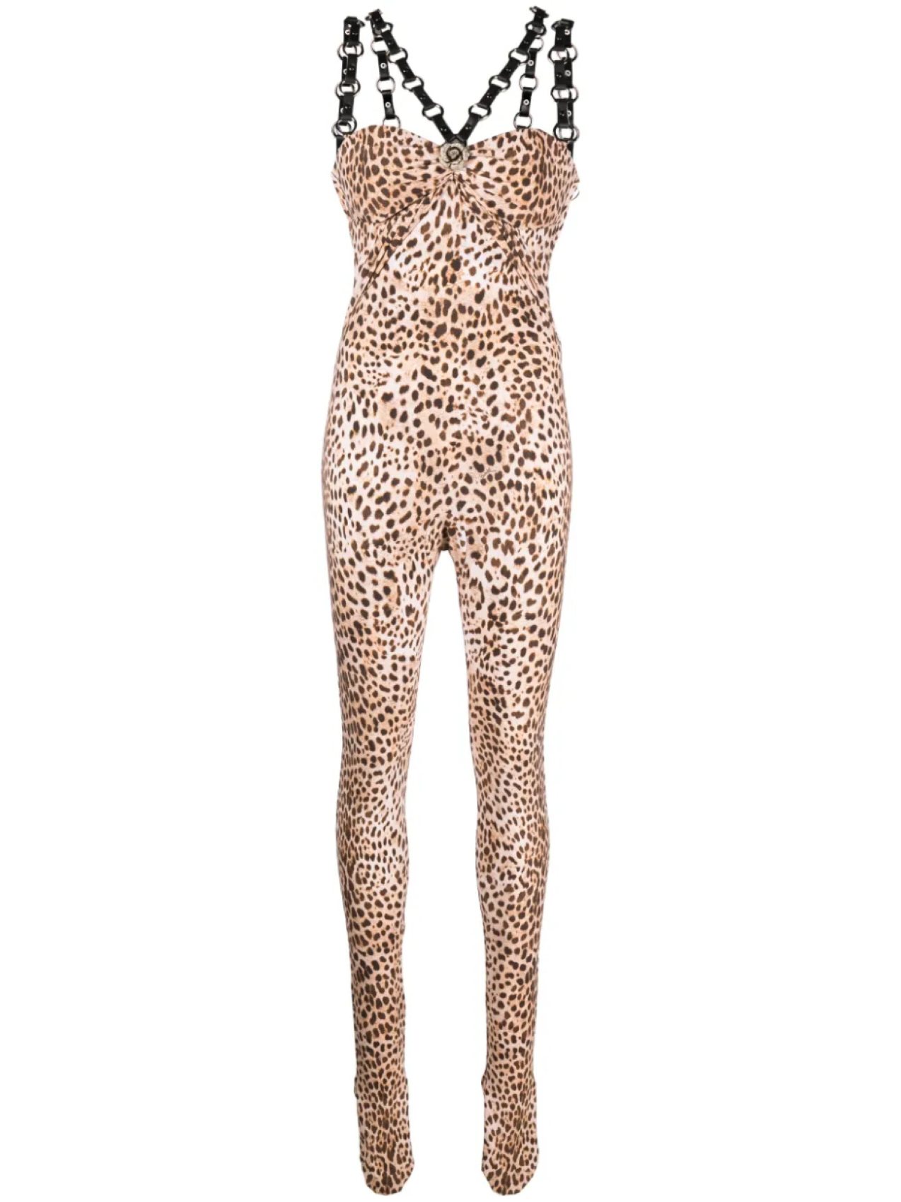 Roberto Cavalli комбинезон с леопардовым принтом, нейтральный
Roberto Cavalli комбинезон с леопардовым принтом, нейтральный