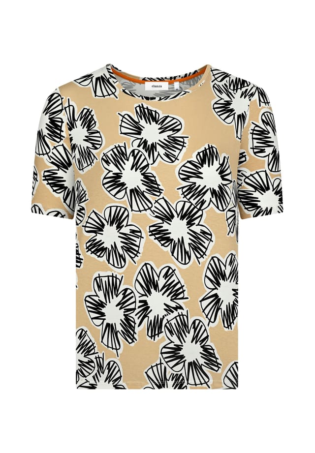 Рубашка с цветочным принтом песочного/черного цвета Elanza, мультиколор
Рубашка с цветочным принтом песочного/черного цвета Elanza, мультиколор