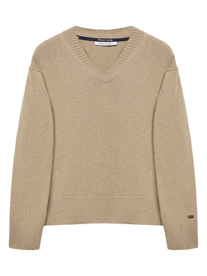 Пуловер Polo Club, бежевый
Пуловер Polo Club, бежевый