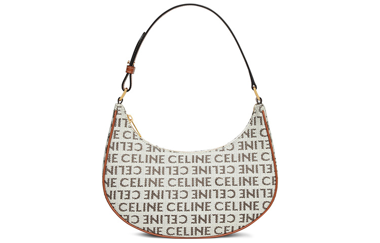 Сумка через плечо женская из кожи коровы с тканевыми вставками светло-коричневая CELINE
Сумка через плечо женская из кожи коровы с тканевыми вставками светло-коричневая CELINE