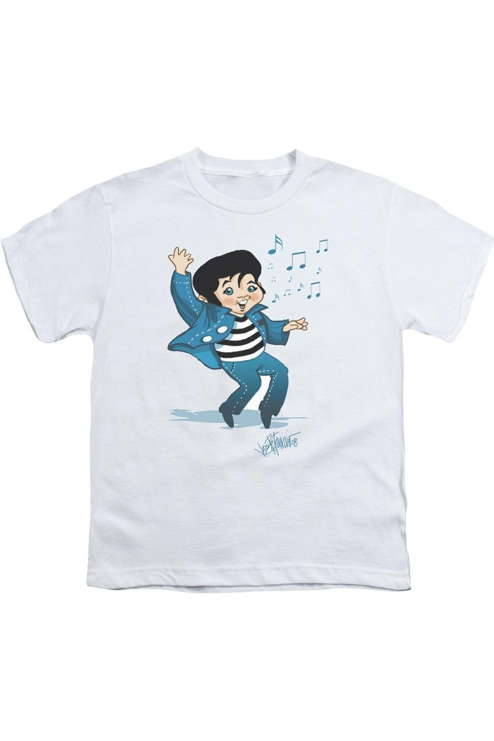 Футболка с коротким рукавом для детей "Lil Jailbird" с изображением Элвиса Пресли Gildan, белый
Футболка с коротким рукавом для детей "Lil Jailbird" с изображением Элвиса Пресли Gildan, белый