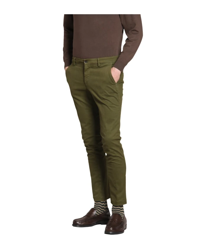 Узкие оливковые брюки чинос Mason'S, зеленый
Узкие оливковые брюки чинос Mason'S, зеленый