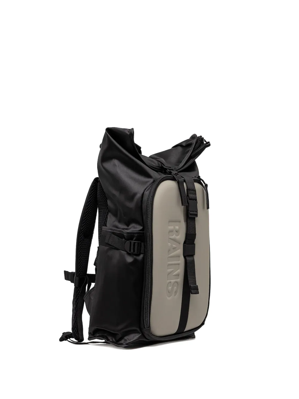 Рюкзак с рулоном и панелью Rains, черный
Рюкзак с рулоном и панелью Rains, черный