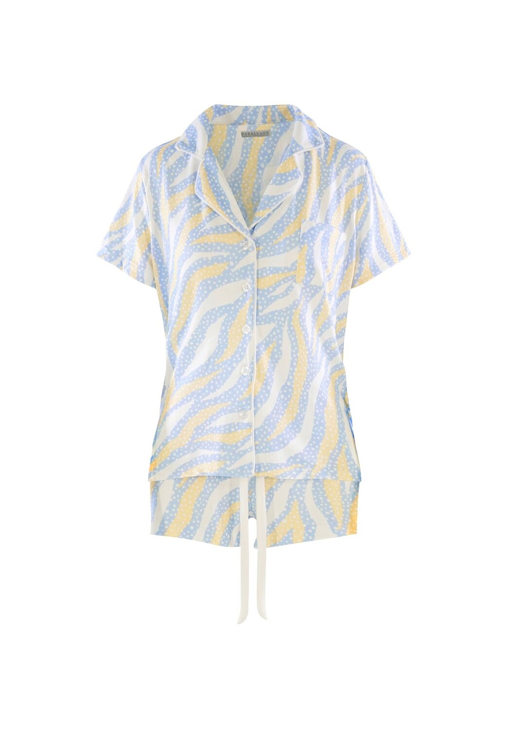 Пижама Тигр в горошек P.J.Salvage, светло-голубой
Пижама Тигр в горошек P.J.Salvage, светло-голубой