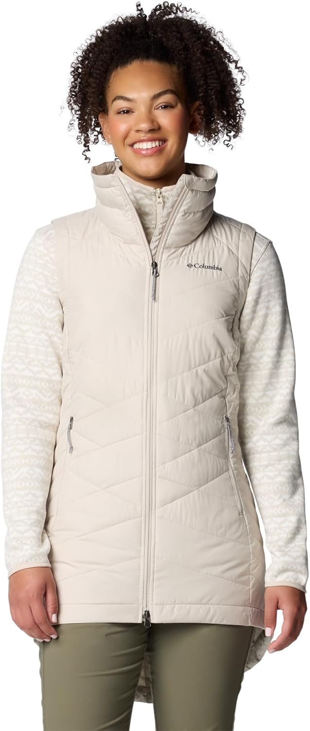 Длинный жилет Columbia Womens Heavenly II, Dark Stone
Длинный жилет Columbia Womens Heavenly II, Dark Stone