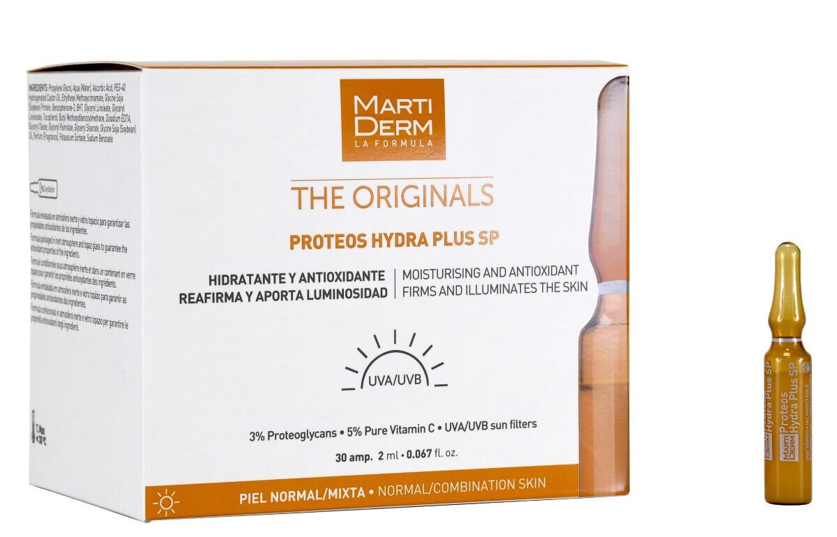 Уход за лицом в ампулах Martiderm Proteos Hydra Plus SP, 60 мл
Уход за лицом в ампулах Martiderm Proteos Hydra Plus SP, 60 мл