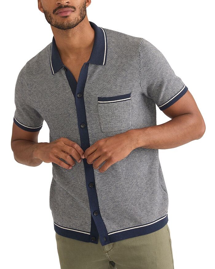 Свитер Wyatt Marine Layer из хлопка, нейлона и мериносовой шерсти с кончиками, трикотажная рубашка обычного кроя на пуговицах, синий
Свитер Wyatt Marine Layer из хлопка, нейлона и мериносовой шерсти с кончиками, трикотажная рубашка обычного кроя на пуговицах, синий