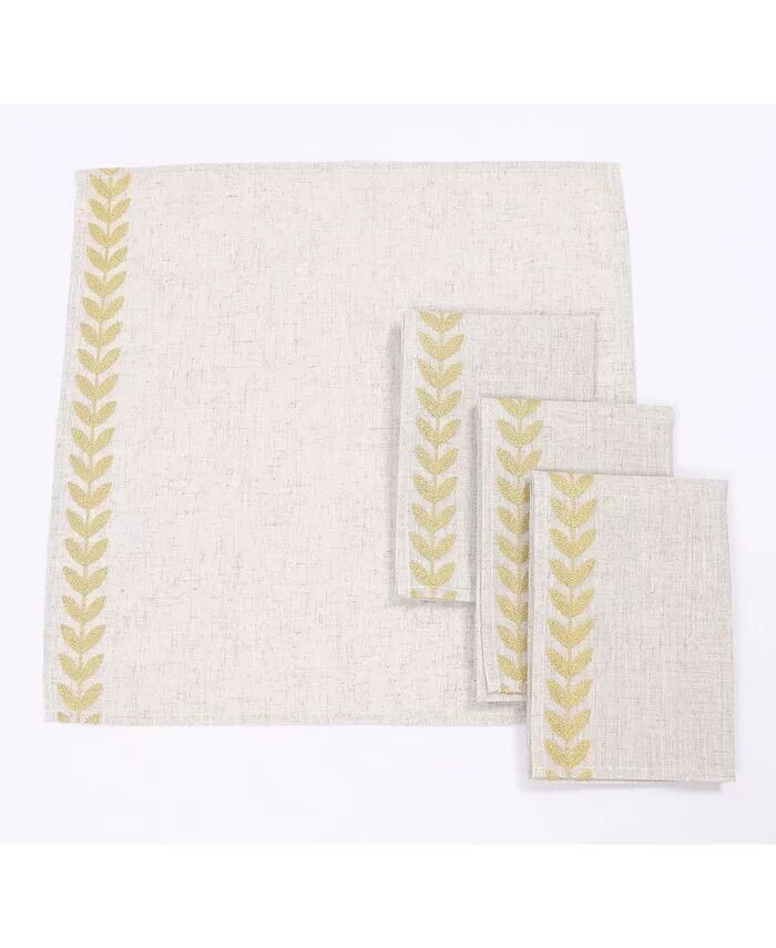 Салфетки с вышивкой Cute Leaves Crewel, 20 x 20 дюймов, набор из 4 шт Manor Luxe, белый
Салфетки с вышивкой Cute Leaves Crewel, 20 x 20 дюймов, набор из 4 шт Manor Luxe, белый