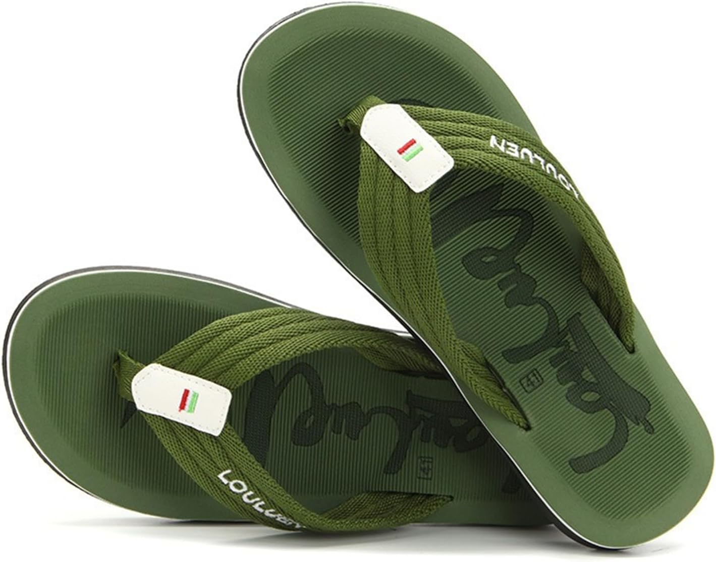 Мужские легкие шлепанцы-вьетнамки, модные тапочки с открытым носком для улицы и дома, летние пляжные сандалии Abborora, зеленый
Мужские легкие шлепанцы-вьетнамки, модные тапочки с открытым носком для улицы и дома, летние пляжные сандалии Abborora, зеленый