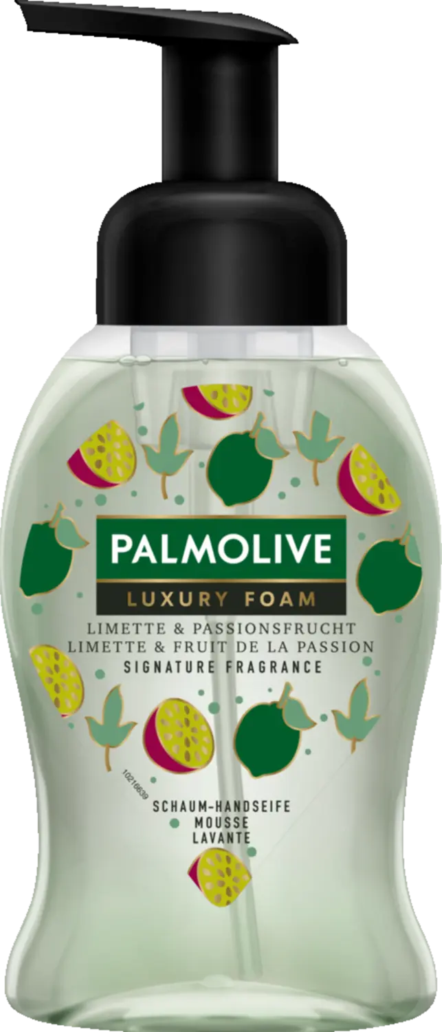 Жидкое мыло Palmolive Schaum-Handseife Limette & Passionsfrucht
Жидкое мыло Palmolive Schaum-Handseife Limette & Passionsfrucht