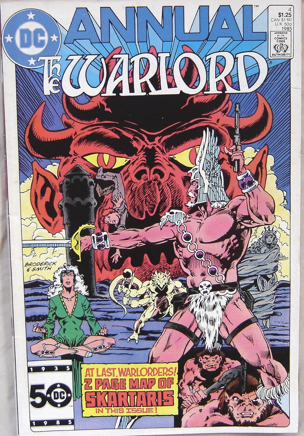 Warlord #4 Annual (DC Comic)
Warlord #4 Annual (DC Comic)