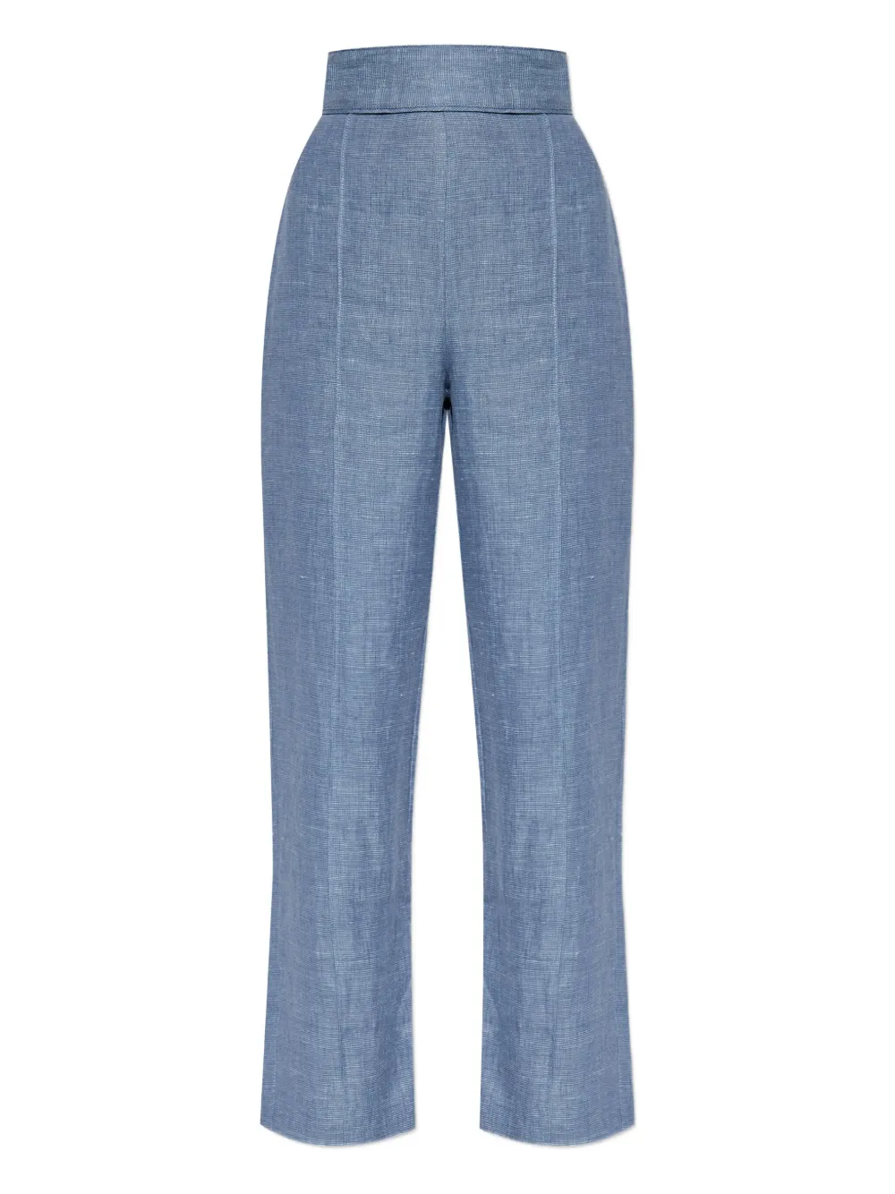 Укороченные брюки с эластичным поясом Posse, синий 
Укороченные брюки с эластичным поясом Posse, синий