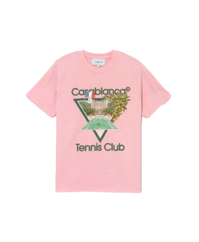 Футболка с символом теннисного клуба Casablanca, розовый
Футболка с символом теннисного клуба Casablanca, розовый