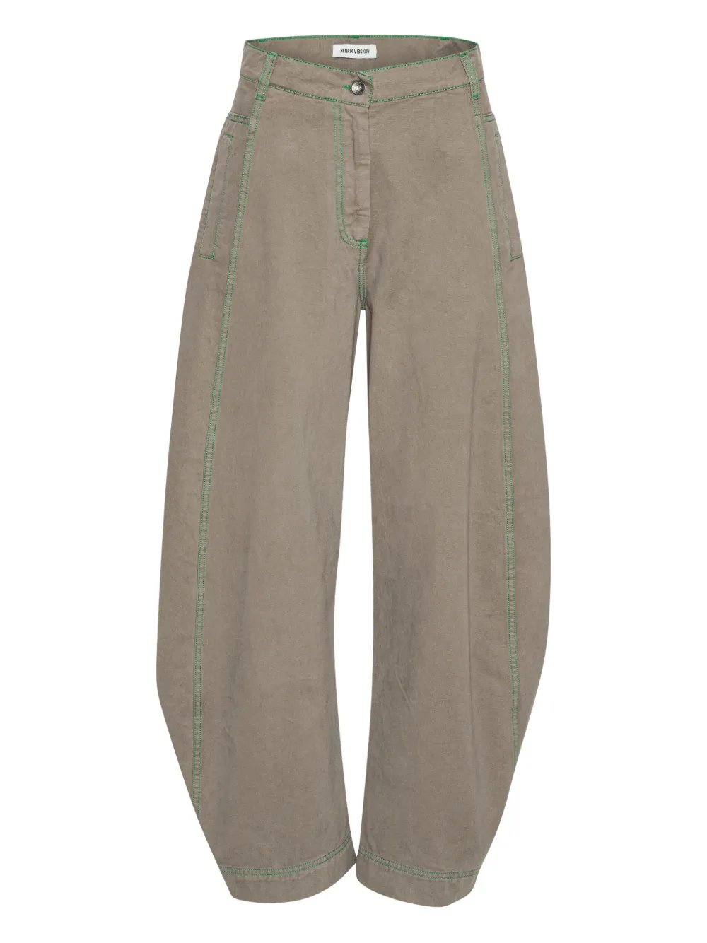 Джинсы с контрастной строчкой Henrik Vibskov, нейтральный
Джинсы с контрастной строчкой Henrik Vibskov, нейтральный