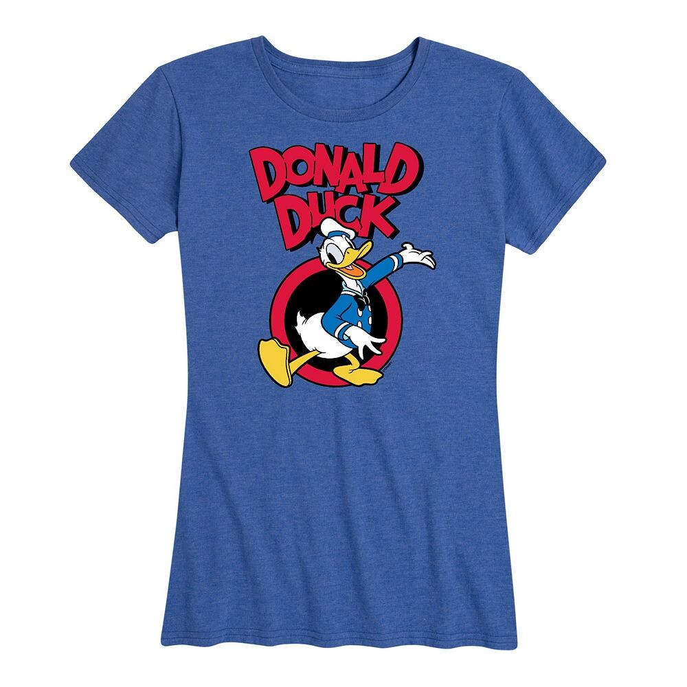 Женская футболка с рисунком Disney's Donald Duck, цвет Heather Royal Blue
Женская футболка с рисунком Disney's Donald Duck, цвет Heather Royal Blue