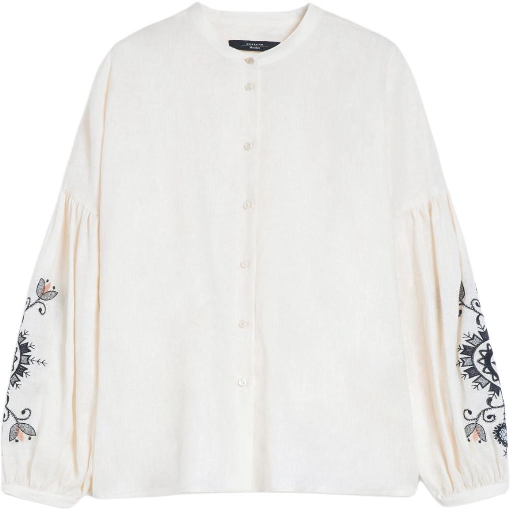 Блуза Weekend Max Mara с декорированными рукавами WEEKEND MaxMara, белый
Блуза Weekend Max Mara с декорированными рукавами WEEKEND MaxMara, белый