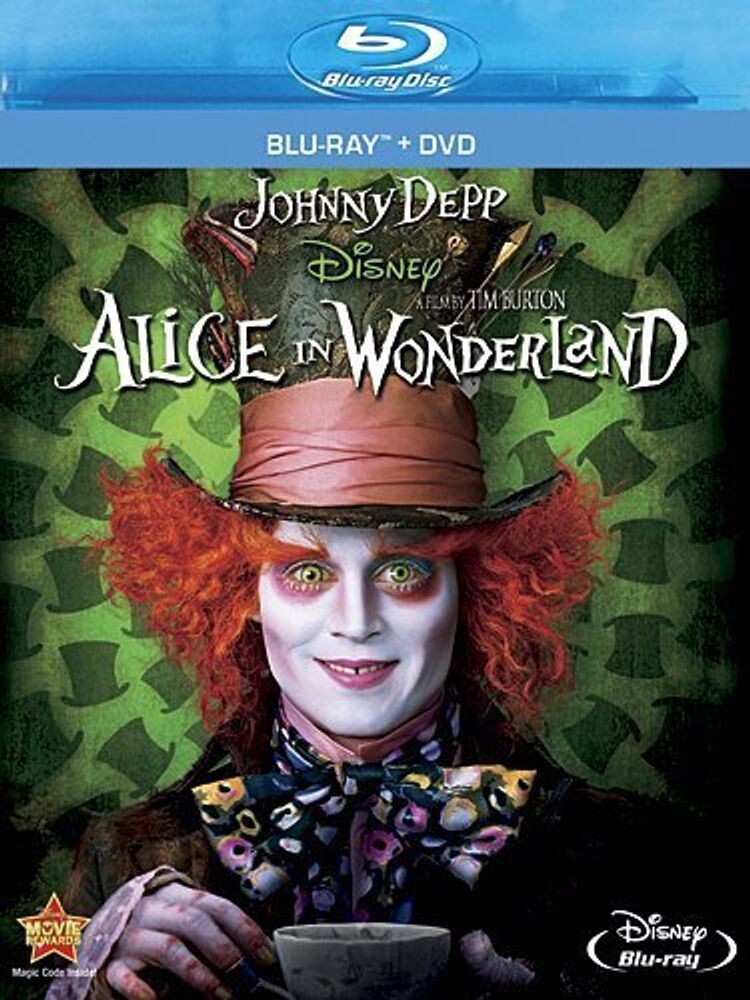 Диск Blu-ray Alice In Wonderland (2010)
Диск Blu-ray Alice In Wonderland (2010)