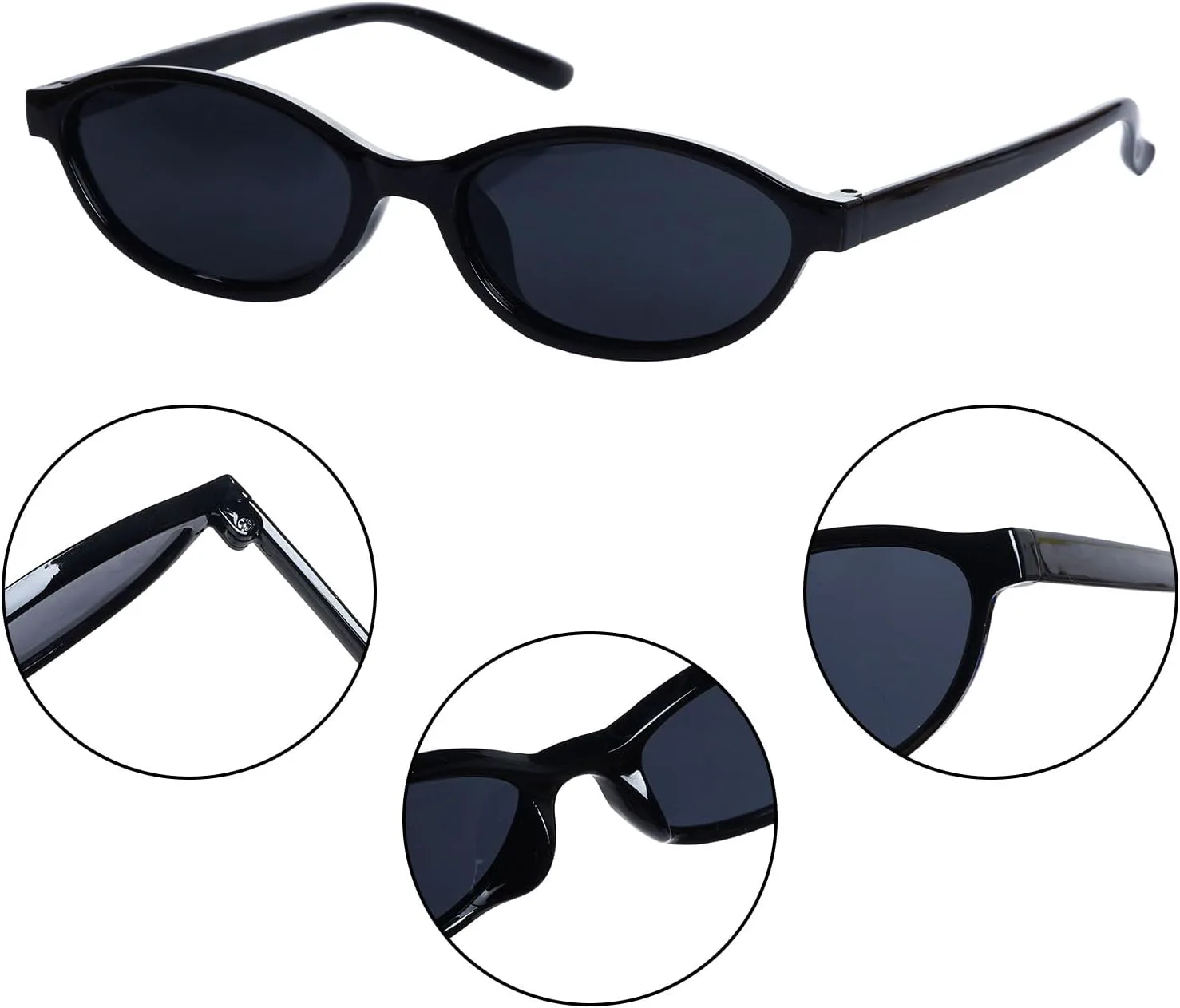 Ретро-солнцезащитные очки «кошачий глаз», овальные, женские, в стиле 90-х/Y2K, УФ-защита. Цвета: Black/Gray, Brown/Gradient Tea, Champagne/Champagne. Бренд: YKYUASD
Ретро-солнцезащитные очки «кошачий глаз», овальные, женские, в стиле 90-х/Y2K, УФ-защита. Цвета: Black/Gray, Brown/Gradient Tea, Champagne/Champagne. Бренд: YKYUASD