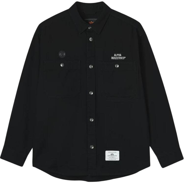 Мужская рубашка Alpha Industries, черный
Мужская рубашка Alpha Industries, черный