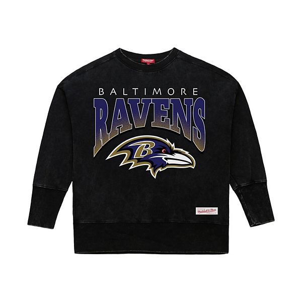 Женский черный свитшот baltimore ravens delineate mineral wash Mitchell & Ness
Женский черный свитшот baltimore ravens delineate mineral wash Mitchell & Ness