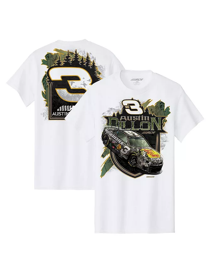 Мужская белая футболка Austin Dillon Bass Pro Shops с автомобильным принтом Richard Childress Racing Team Collection
Мужская белая футболка Austin Dillon Bass Pro Shops с автомобильным принтом Richard Childress Racing Team Collection