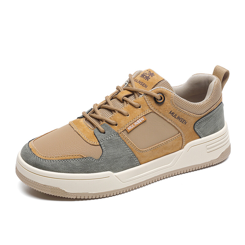 Кеды мужские, обувь для скейтбординга низкая Mulinsen, цвет Earth Yellow
Кеды мужские, обувь для скейтбординга низкая Mulinsen, цвет Earth Yellow