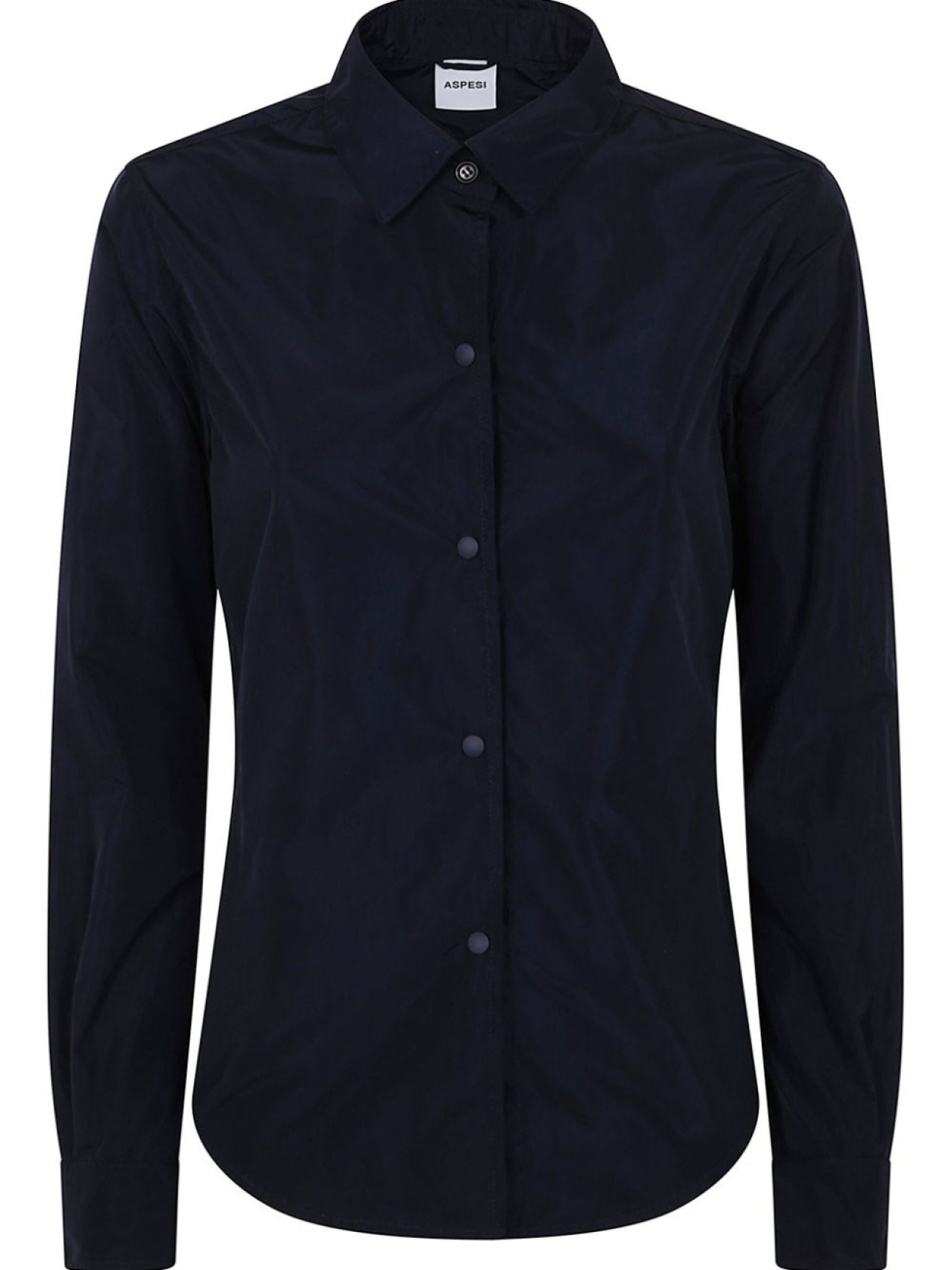 ASPESI рубашка с закругленным подолом, синий
ASPESI рубашка с закругленным подолом, синий