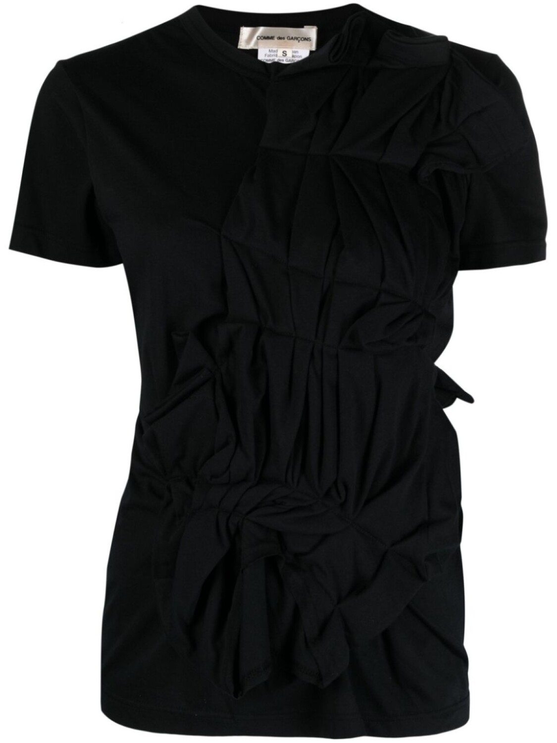 Comme Des Garçons футболка со сборками, черный
Comme Des Garçons футболка со сборками, черный