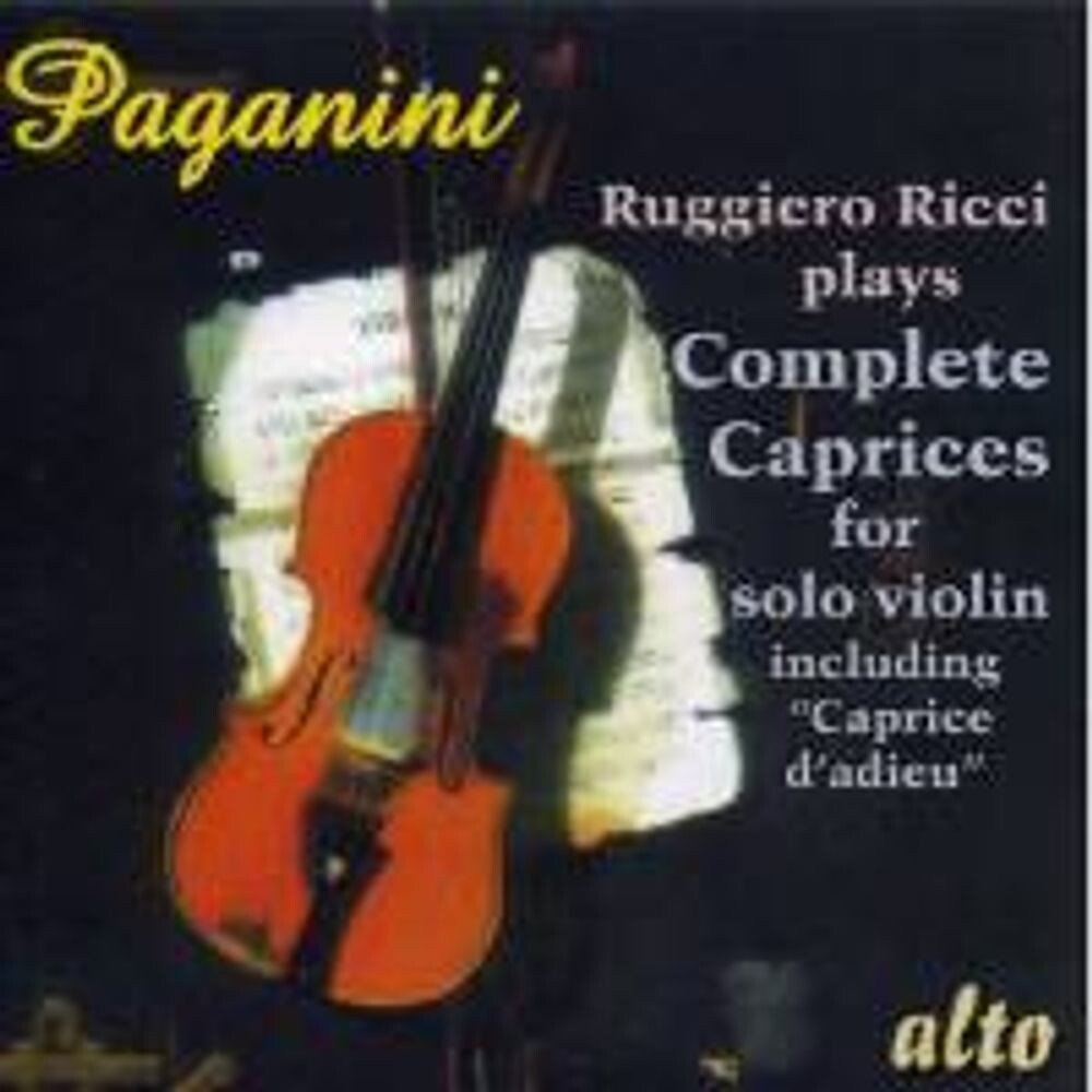 Диск CD Paganini: Complete Caprices For Solo Violin - Niccolò Paganini, Ruggiero Ricci
Диск CD Paganini: Complete Caprices For Solo Violin - Niccolò Paganini, Ruggiero Ricci