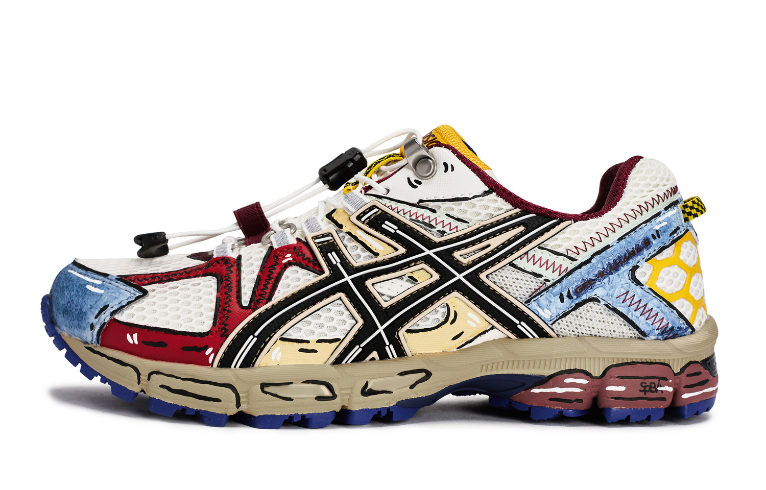 ASICS Gel Kahana 8 FL Low top Running Shoes мужские черно-бело-красно-желто-синие
ASICS Gel Kahana 8 FL Low top Running Shoes мужские черно-бело-красно-желто-синие