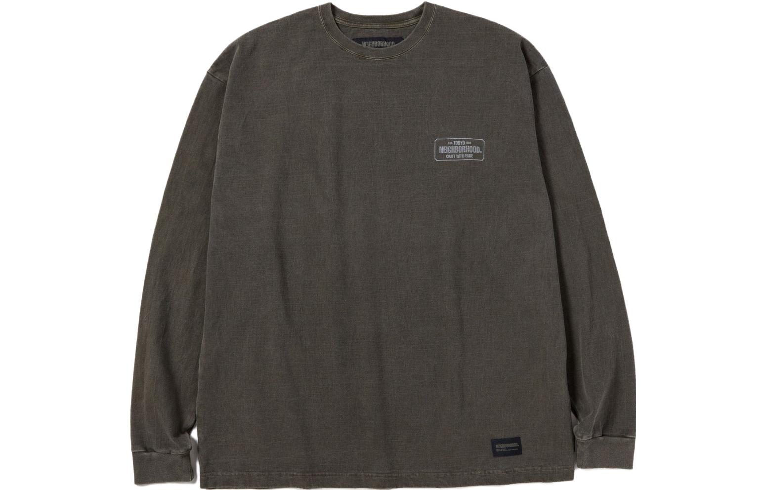 Свитшот с длинным рукавом, окрашенный пигментом Neighborhood, оливковый зеленый
Свитшот с длинным рукавом, окрашенный пигментом Neighborhood, оливковый зеленый