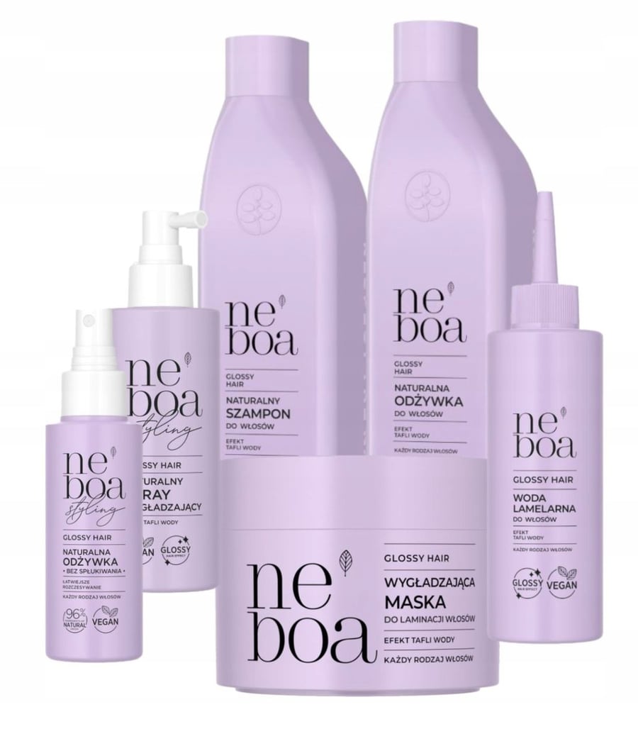 Набор для разглаживания волос NEBOA Glossy Hair, эффект водной поверхности, 6 шт. Inna marka
Набор для разглаживания волос NEBOA Glossy Hair, эффект водной поверхности, 6 шт. Inna marka