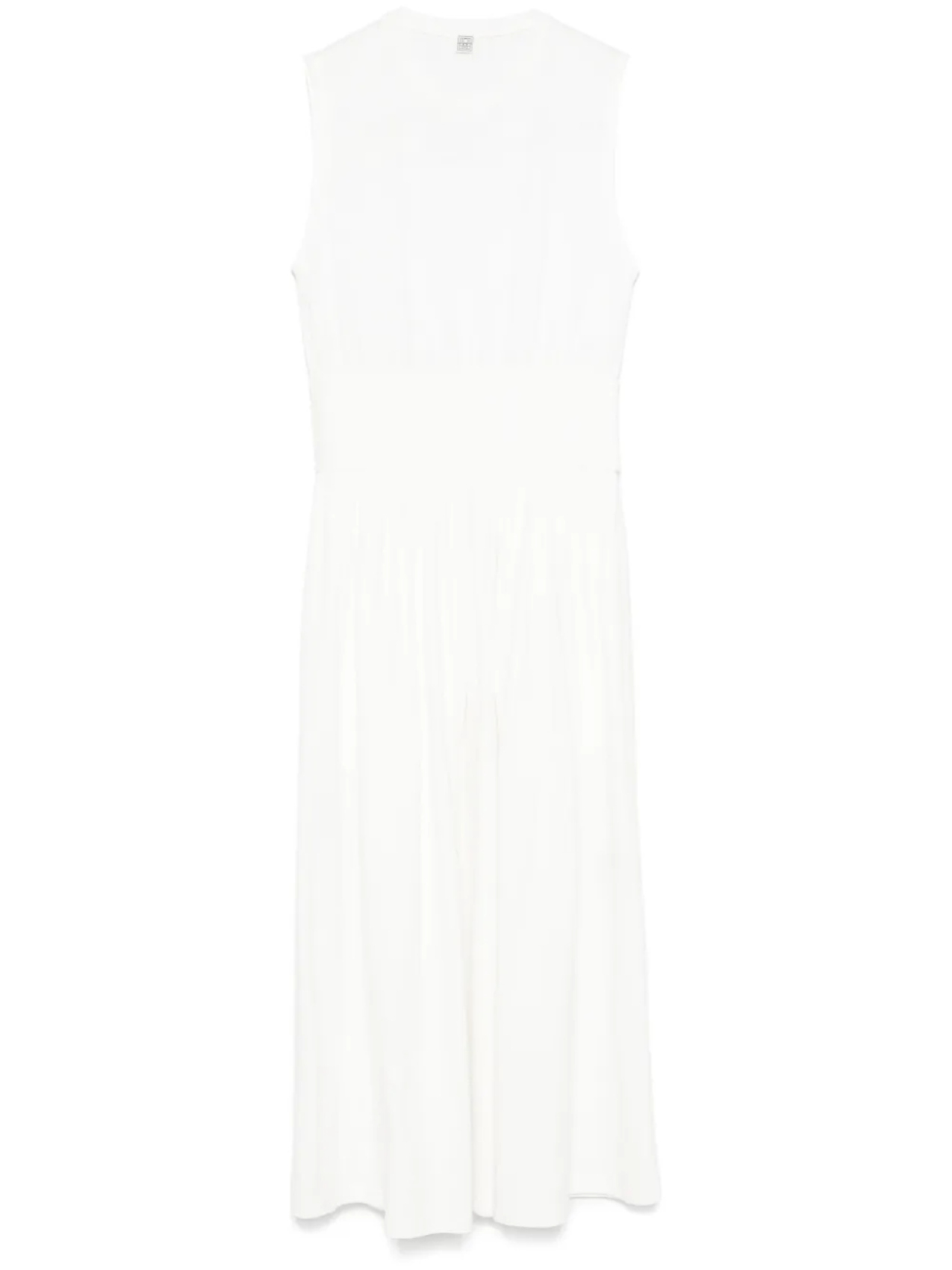 TOTEME платье макси без рукавов, белый 
TOTEME платье макси без рукавов, белый