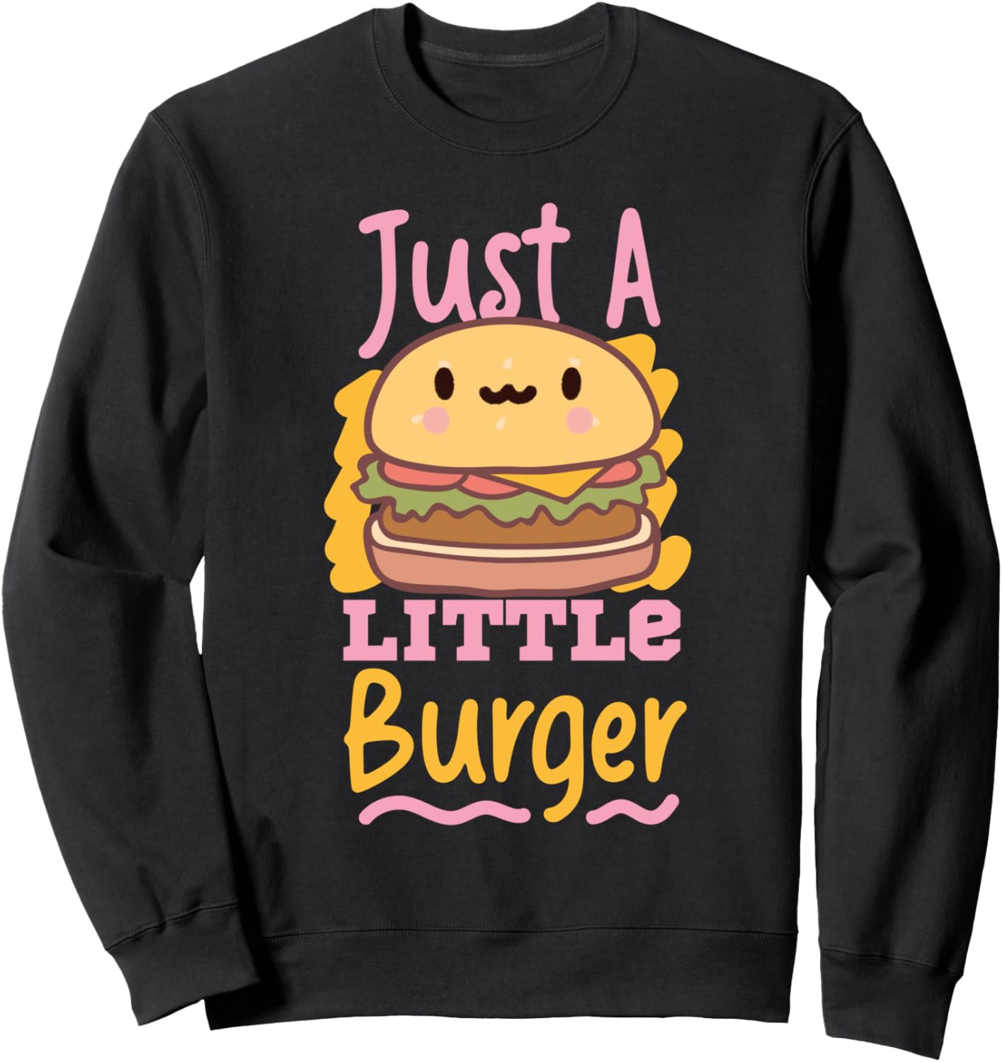 Толстовка с надписью Just A Little Burger Cheeseburger Hamburger And Cheeseburger Fast Food Designs, черный
Толстовка с надписью Just A Little Burger Cheeseburger Hamburger And Cheeseburger Fast Food Designs, черный