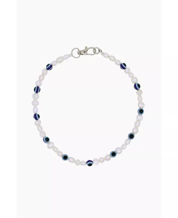 Ожерелье из натурального жемчуга с керамическими бусинами-глазками 16¿ Velvet Luna, blue
Ожерелье из натурального жемчуга с керамическими бусинами-глазками 16¿ Velvet Luna, blue