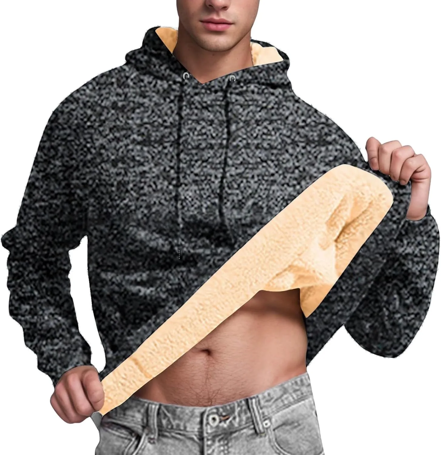 Мужская толстовка с капюшоном Sherpa, утепленная, зимняя
Мужская толстовка с капюшоном Sherpa, утепленная, зимняя