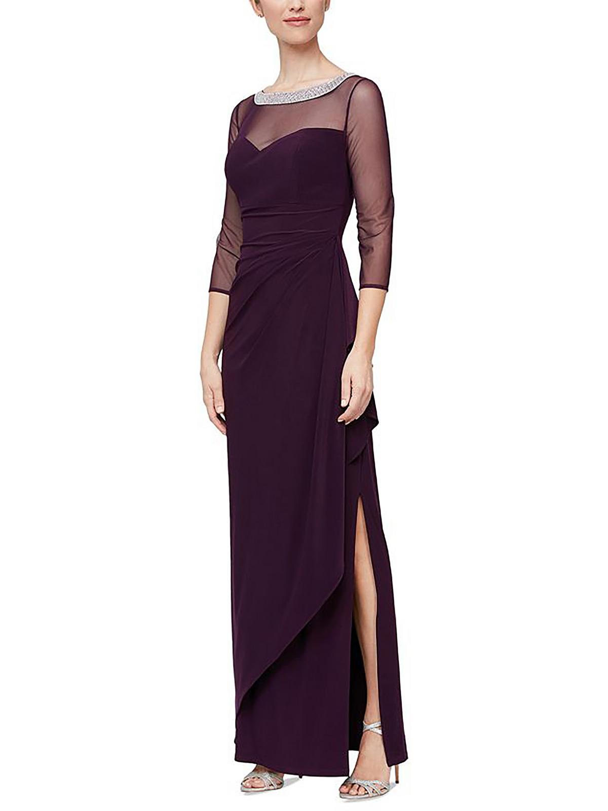 Женское вечернее платье миди со стразами Alex Evenings
Женское вечернее платье миди со стразами Alex Evenings