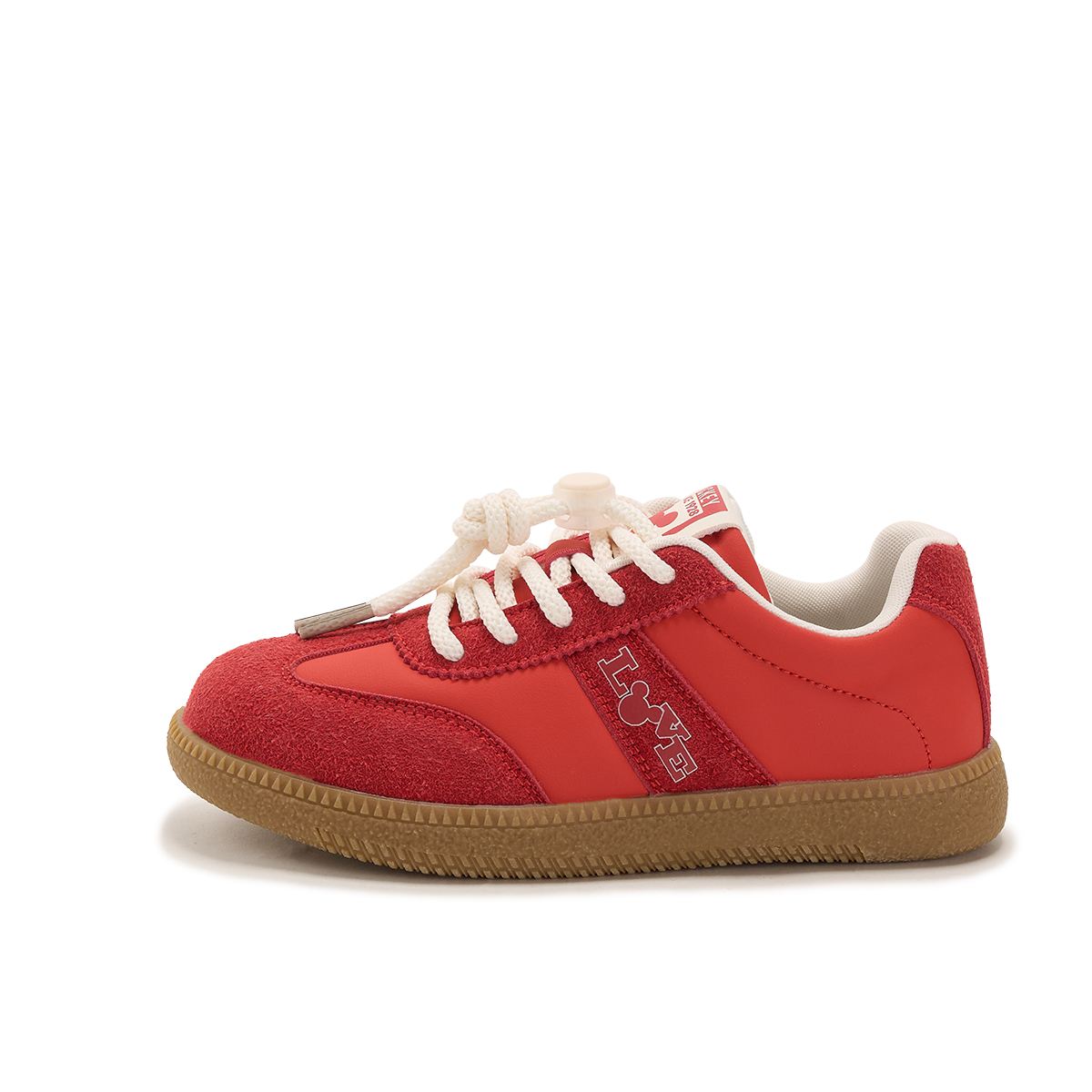 Детские кроссовки для скейтбординга Mickey Series с противоскользящей подошвой, амортизацией и легкой амортизацией Disney, оранжевый/красный 
Детские кроссовки для скейтбординга Mickey Series с противоскользящей подошвой, амортизацией и легкой амортизацией Disney, оранжевый/красный