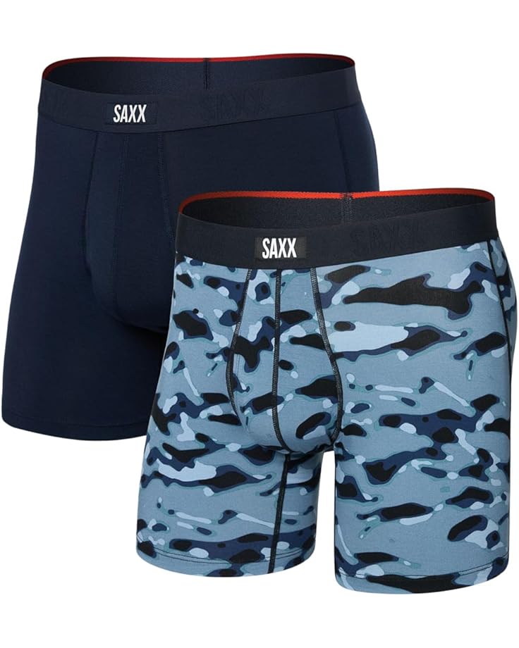 Мужские трусы-боксеры Saxx Vibe Xtra Soft Comfort Boxer Brief Fly 2-pack SAXX UNDERWEAR, Pond Camo/Navy
Мужские трусы-боксеры Saxx Vibe Xtra Soft Comfort Boxer Brief Fly 2-pack SAXX UNDERWEAR, Pond Camo/Navy