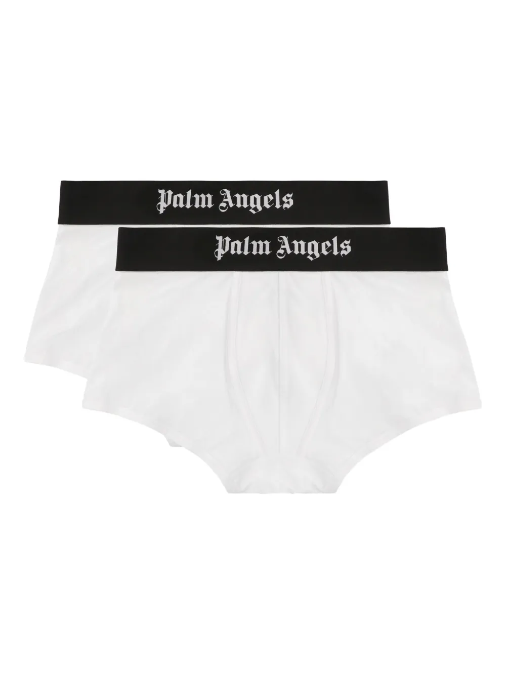 Комплект из двух боксеров с логотипом PALM ANGELS, белый 
Комплект из двух боксеров с логотипом PALM ANGELS, белый