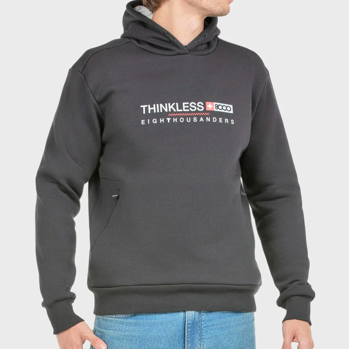 Azer +8000 мужская толстовка, чёрный
Azer +8000 мужская толстовка, чёрный