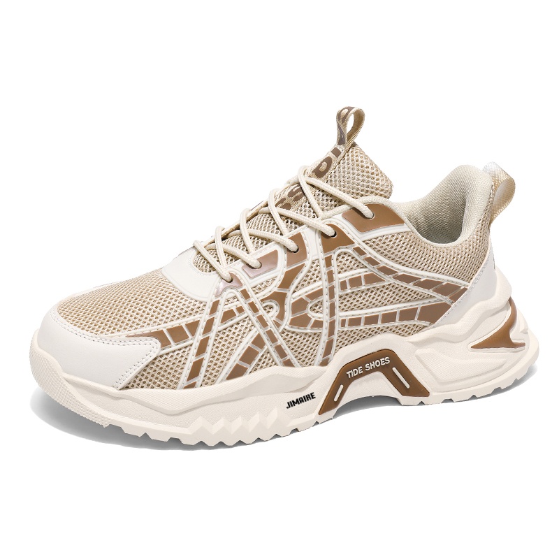 King Jinmai Скользоустойчивые дышащие низкие массивные кроссовки мужские бежевые, цвет Beige
King Jinmai Скользоустойчивые дышащие низкие массивные кроссовки мужские бежевые, цвет Beige