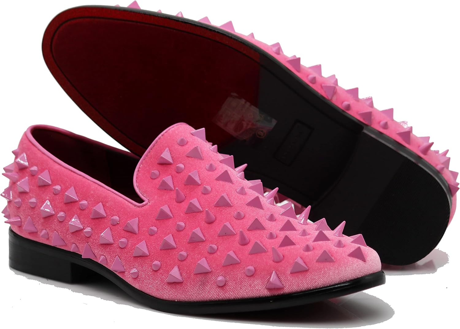 Мужские винтажные лоферы SPK16 с шипами, слипоны, модная обувь, классические вечерние туфли-токседо Enzo Romeo, розовый
Мужские винтажные лоферы SPK16 с шипами, слипоны, модная обувь, классические вечерние туфли-токседо Enzo Romeo, розовый