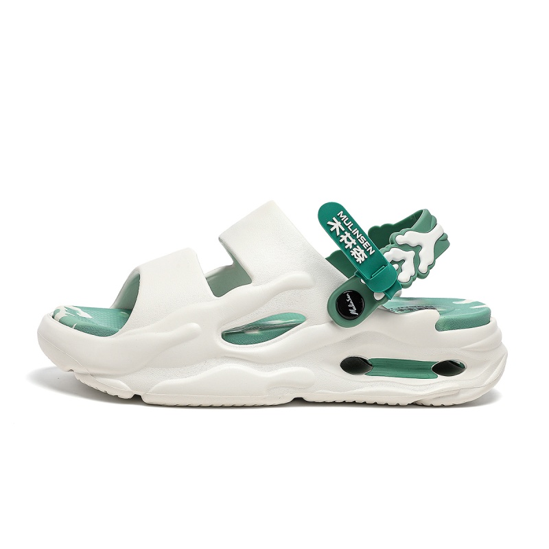 Mulinsen Пляжные сандалии мужские хаки/белый/черный - белый, цвет White
Mulinsen Пляжные сандалии мужские хаки/белый/черный - белый, цвет White