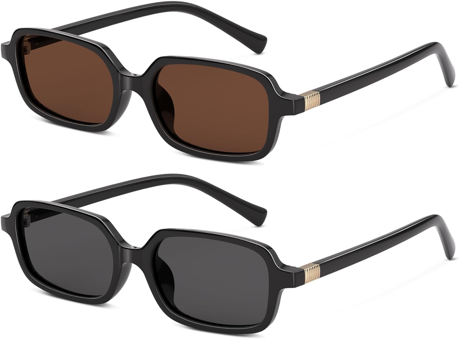 Ретро поляризованные солнцезащитные очки для женщин и мужчин - модные солнцезащитные очки с защитой от УФ-излучения, легкие, в винтажном стиле ELITERA, 00-2pack-black Frame Grey Lens+tea Lens
Ретро поляризованные солнцезащитные очки для женщин и мужчин - модные солнцезащитные очки с защитой от УФ-излучения, легкие, в винтажном стиле ELITERA, 00-2pack-black Frame Grey Lens+tea Lens