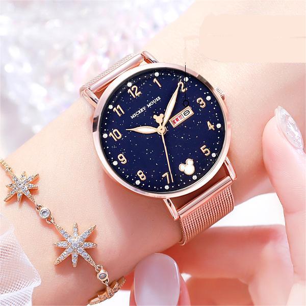 Disney Quartz Movement Steel Strap Unisex White Dial
Disney Quartz Movement Steel Strap Unisex White Dial