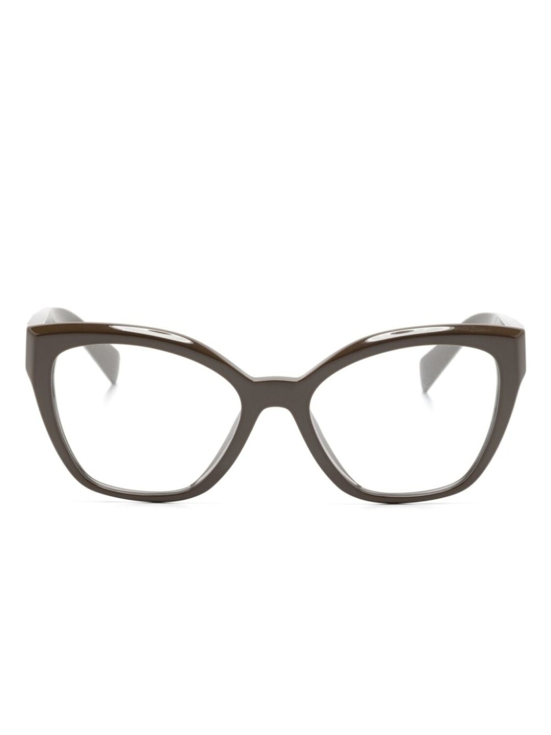 Prada Eyewear очки в оправе 'кошачий глаз', коричневый
Prada Eyewear очки в оправе 'кошачий глаз', коричневый